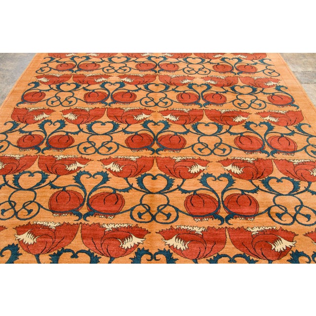 Traditional Antique Persian Lori Baft Rug With Pomegranate Motifs by Rug & Kilim, 1900-1909 For Sale - Image 3 of 9