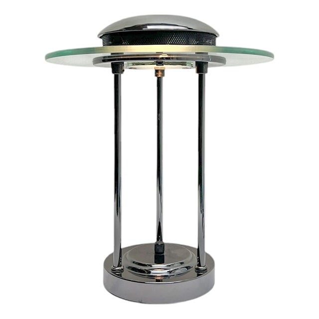 Boxford Saturn Table Lamp from Robert Sonneman, 1980s For Sale