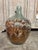 Hand Painted Antique Demi John Bottle From Normandy, France, ‘Pinot Noir’, Original Crate For Sale - Image 11 of 11