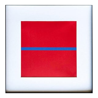 Ellsworth Kelly Linogravure Line Form Color 6 For Sale