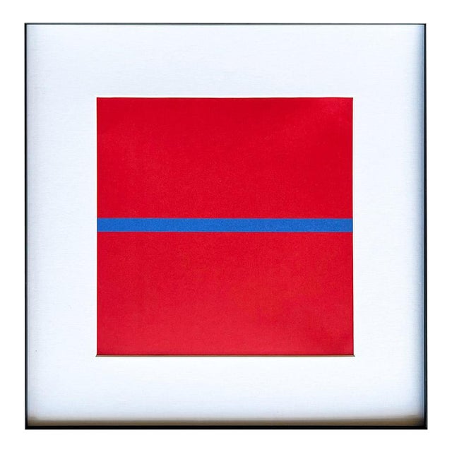 Ellsworth Kelly Linogravure Line Form Color 6 For Sale