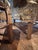 Chippendale Pair of Woven Snake Velvet Chippendale Style Wing Chairs For Sale - Image 3 of 6