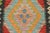 Retro Turkish Kilim Black Hand-Woven Wool Rug For Sale In New York - Image 6 of 9