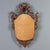 Gold 19th Century Carved and Gilded Wood Mirror, Italy For Sale - Image 8 of 9
