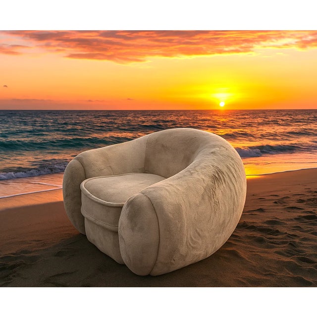 Not Yet Made - Made To Order Satori Lounge Chair For Sale - Image 5 of 10