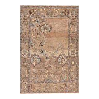 21st Century Modern Sultanabad Wool Rug 7 X 10 For Sale