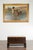 Brown English 19th Century Painted Wood Box Mounted on a Newer Custom Stand For Sale - Image 8 of 12