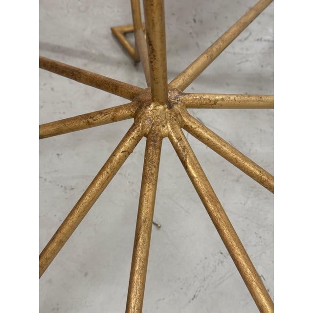 Early 20th Century Monumental Brutalist Starburst Mirror 9 Foot Tall Sculptures For Sale - Image 9 of 17