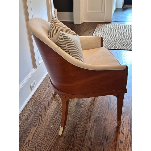 2020s Hickory Chair “Warren” Dining/Accent Chairs- Set of 2 For Sale - Image 5 of 11