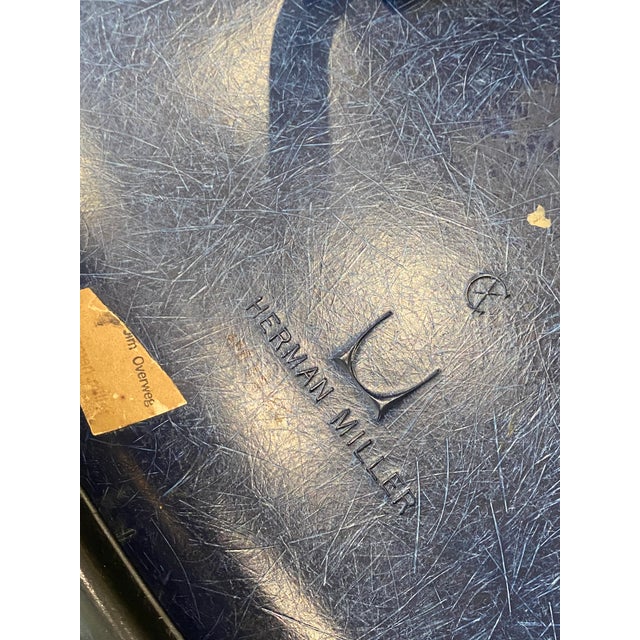 DSX Chair in Blue Fiberglass by Charles and Ray Eames for Herman Miller, 1950s For Sale - Image 9 of 18