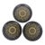 1960s Denby Arabesque Samarkand Bread & Butter Plates Stoneware Replacements Discontinued - Set of 3 For Sale