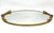 French Provincial Vintage Hollywood Regency Gold Rope Tassel Oval Mirrored Vanity Tray - Hollywood Regency, French Provincial, Neoclassical For Sale - Image 3 of 10