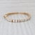 Modern 1.70ctw Diamond Tennis Bracelet 14k Yellow Gold 9" 3.8mm For Sale - Image 3 of 8