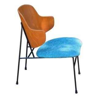 Danish Modern Penguin Lounge Chair Designed by Ib Kofod-Larsen for Selig For Sale
