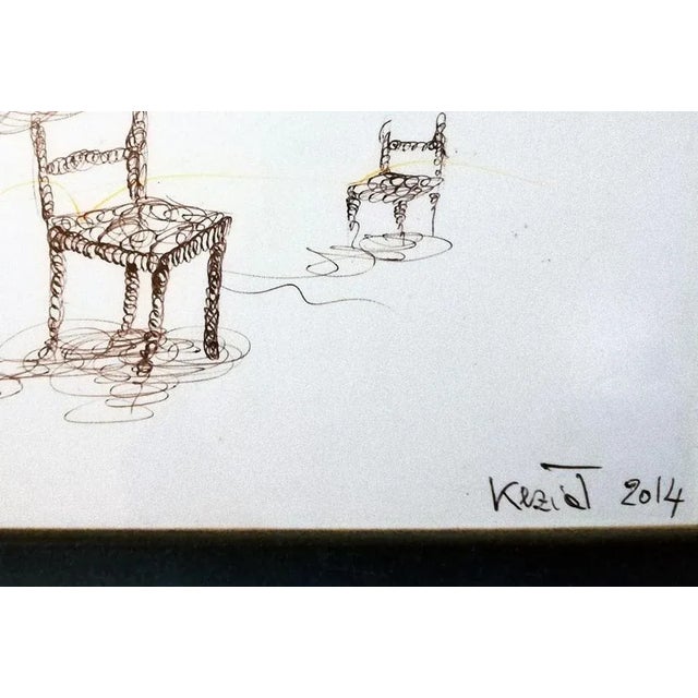 Dreams Eater 1 is a beautiful painting realized by the Italian artist KEZIAT in 2014. Pen on paper. Hand-signed by the...