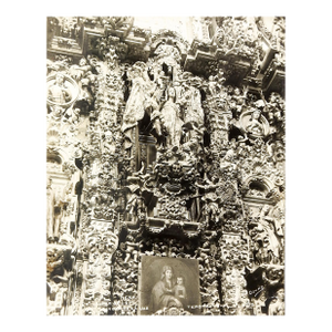 Early 20th Century Ornate Church Detail Photograph by Osuna Photograph