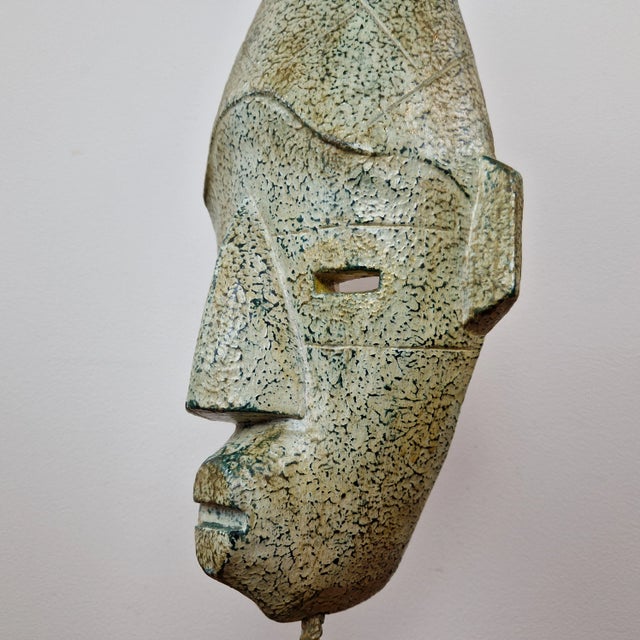 Vintage 20th Century West African Mask, 1950s For Sale - Image 6 of 10