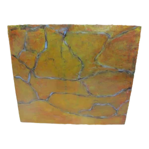 Esther Podemski Abstract Art Painting on Board "Desert Floor"
