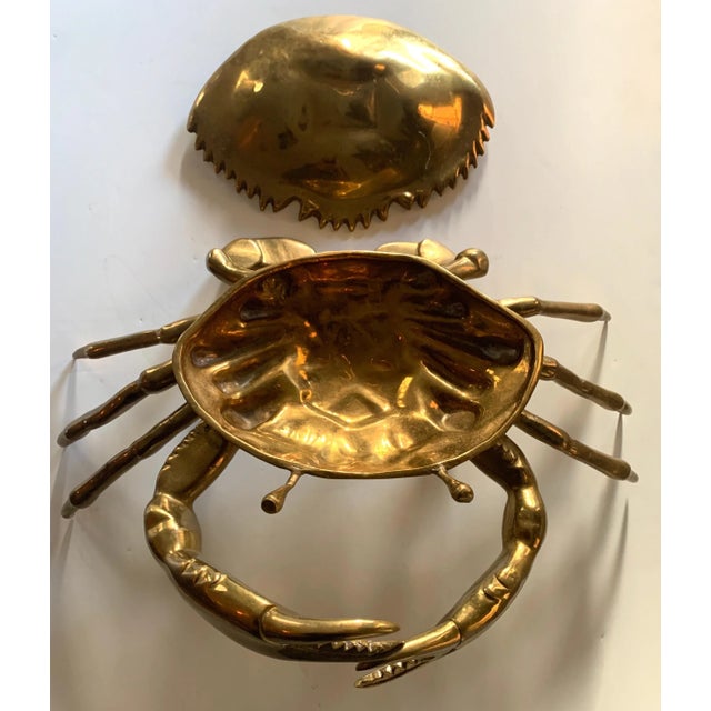 Mid 19th Century English Brass Lidded Crab Box For Sale - Image 12 of 13