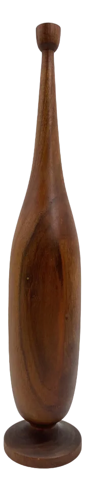 Ronald E. Kent, Sculpture, 1980s, Turned Norfolk Pine