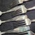Silver Antique Whiting Lily of the Valley Sterling Silver Luncheon Forks - Set of 12 For Sale - Image 8 of 13