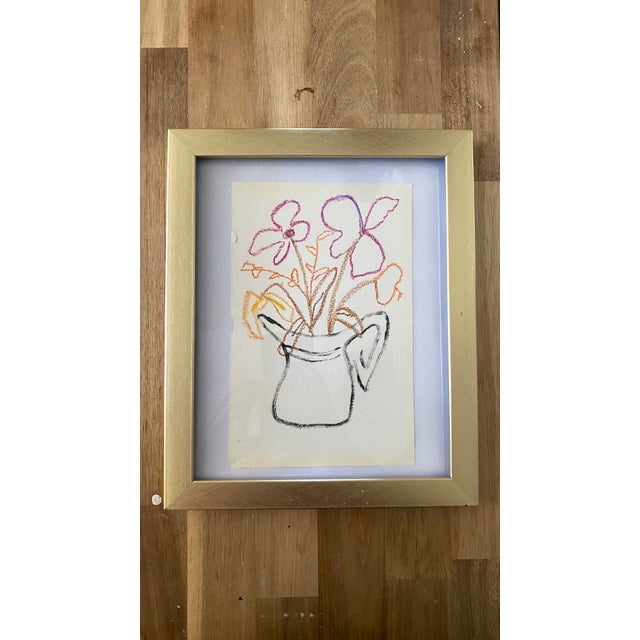 Flowers always lighten up our mood. They deliver joy and calmness instantly. I created a series of 11 oil pastel drawings...