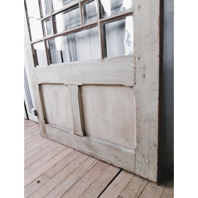 Art Deco Oak Door with Original Glazing, 1890s For Sale - Image 9 of 13