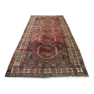 1960's Handknotted Area Rug - 64"x113" For Sale