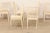Mid 20th Century Swedish Side Chairs, Cream Finish - Set of 6 For Sale - Image 10 of 12