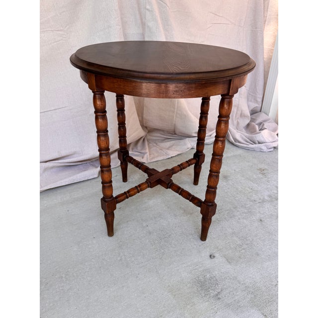 English Bobbin Twist Side Table For Sale In Nashville - Image 6 of 9