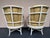 1970s 1970s Vintage Mid Century Henry Olko for Willow & Reed Rattan Swivel Bucket Chairs - a Pair For Sale - Image 5 of 12