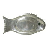 Large Scale Arthur Court Fish Platter For Sale