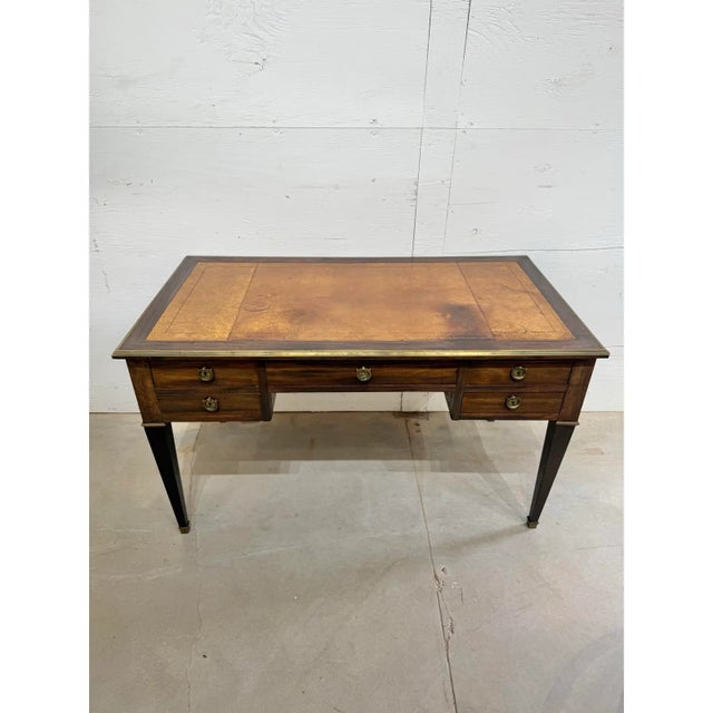 Sienna Fine 19th Century French Louis XVI Writing Desk. For Sale - Image 8 of 12