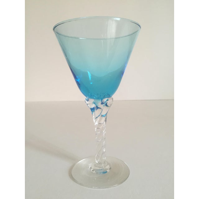 Vintage MidCentury Modern Multicolor Martini Glasses Set of 4 Chairish