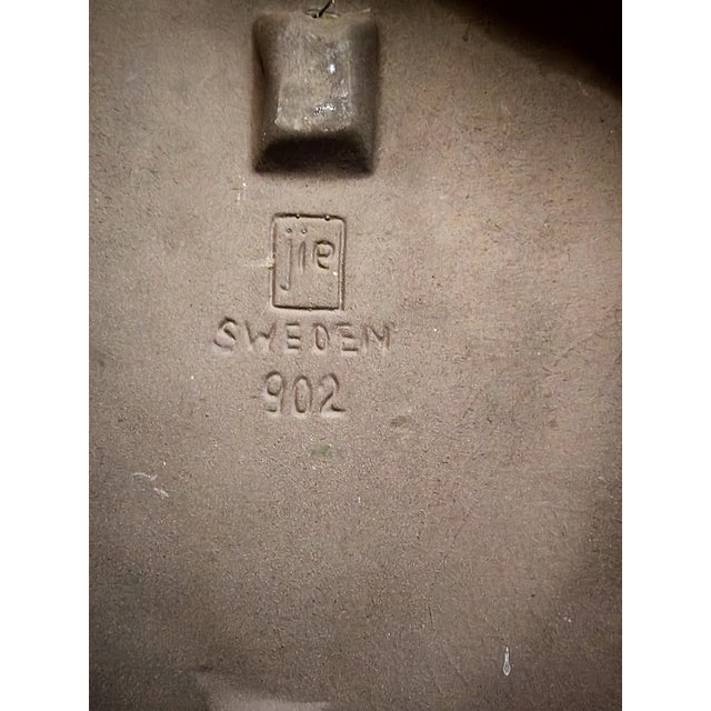 Mid-Century Modern Wall Plaque by Jie Verkstad Design Aimo, Sweden For Sale - Image 3 of 6