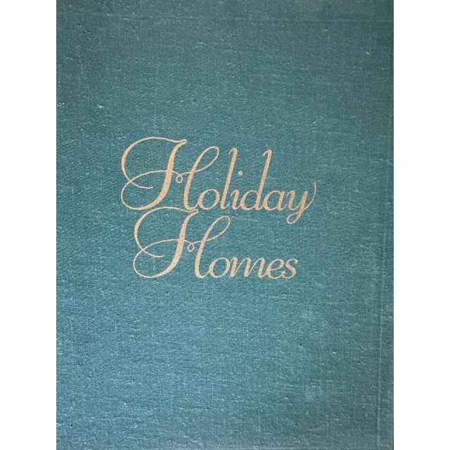 Southern Living Magazine’s “Holiday Homes” book from 1991. Dark green with gold lettering. Book consists of interior &...