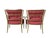 Mid-Century Modern Mastercraft Mid Century Greek Key Lounge Chairs Pair For Sale - Image 3 of 14