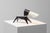 French Dog Lamp by Jean Boris Lacroix for Disderot, 1950 For Sale - Image 4 of 18