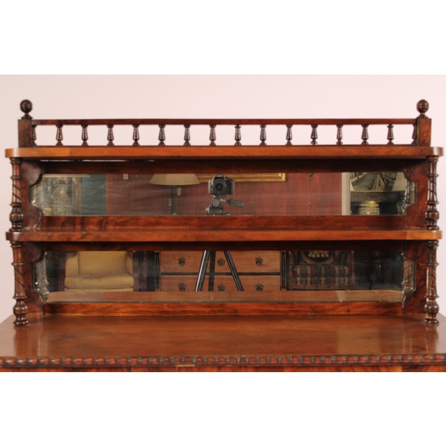 English Regency Rosewood Chiffonier For Sale - Image 4 of 14