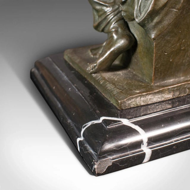 1960s Vintage English Bronze Decorative Figure of Moses For Sale - Image 10 of 13