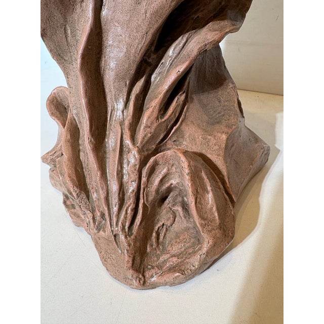 Sculpture Materials Art Nouveau Bust of Woman, 1890s-1910s For Sale - Image 7 of 10