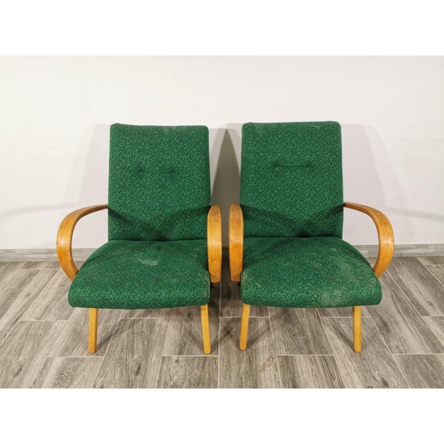 Set of Vintage Armchairs by Jaroslav Smidek, 1960s For Sale - Image 15 of 18
