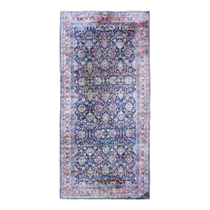 Antique Persian Laver Kerman Carpet