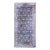 Antique Persian Laver Kerman Carpet, 9'8" × 20'6" For Sale