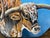 2020s Poker Face ~ Willie Britt, Original Acrylic Painting. A Colorado Longhorn Comes to Life Against the Expansive Blue Skies of Southern Colorado. For Sale - Image 5 of 14