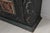 Tall Swedish Handcrafted Black Painted Pine Folk Art Cabinet For Sale - Image 17 of 18
