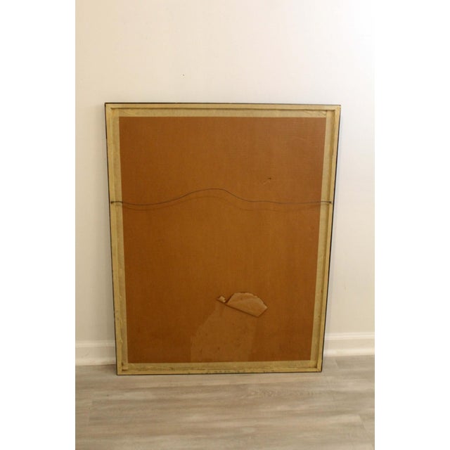 Brown Johnny Friedlaender Haarlem 251/350 Signed Original Lithograph 1976 Framed For Sale - Image 8 of 10