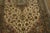 Traditional 1940s Traditional Ivory Field Floral Vintage Tabriz Silk Highlights Carpet Rug For Sale - Image 3 of 4