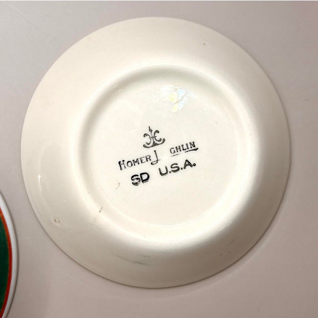 Green Late 20th Century Chinoiserie Planter With Tray For Sale - Image 8 of 10