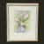 Vintage Original Still Life Watercolor Painting of a bunch of Calla Lillies in a Vase Signed by the Artist, Ann Finley